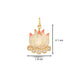 Pembe Lotus Koye Charm