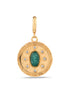 Yeşil Madalyon Charm