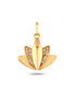 Taşlı Lotus Bileklik Charm