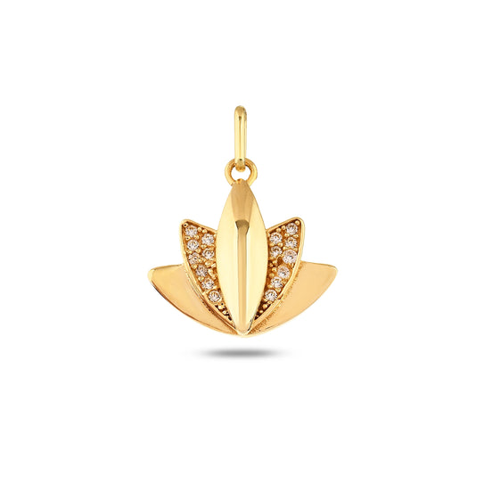 Taşlı Lotus Bileklik Charm