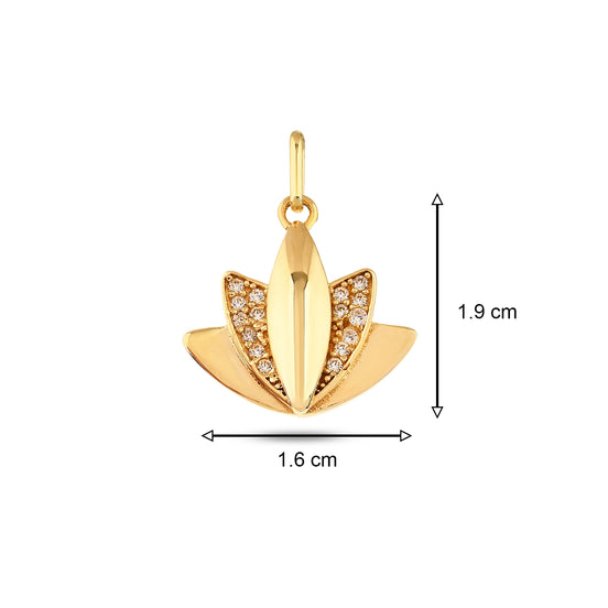 Taşlı Lotus Bileklik Charm