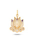 Mor Lotus Kolye Charm