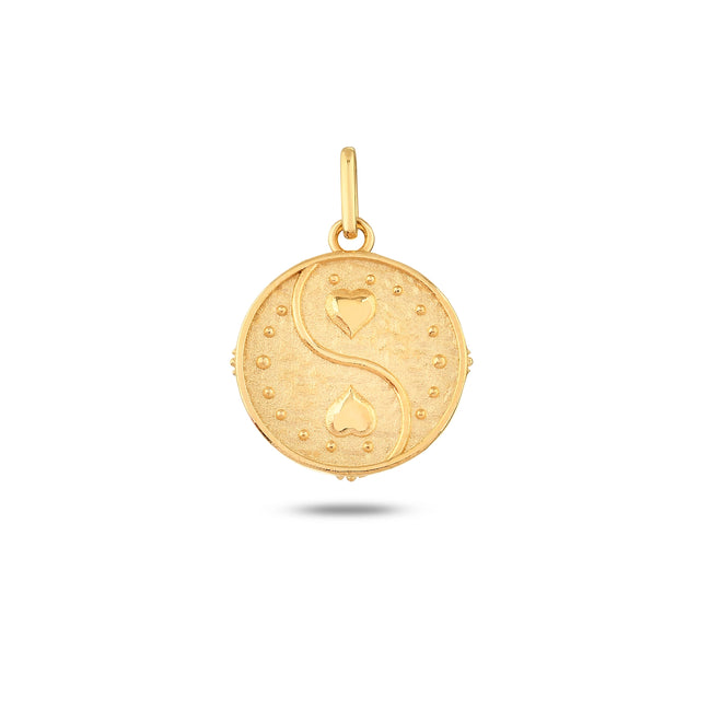 Kalpler Damga Kolye Charm