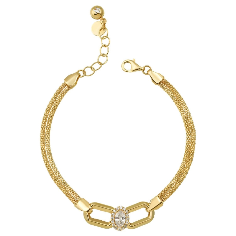 14 Ayar Altın Zincir Baget Bileklik, 6,37 gram tasarımıyla Altın Bileklik kategorisinde, Goldium imzasıyla modern bir görünüm sunar.