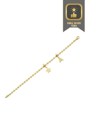 Top Bileklik, 5,93 gram tasarımıyla Ebru Sever Türk'ün Favorileri kategorisinde, Goldium imzasıyla modern bir görünüm sunar.