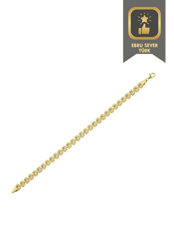 Chocker Bileklik, 6,18 gram, Goldium ustalığı ve Ebru Sever Türk'ün Favorileri modeli ile uzun ömürlü kullanım sağlar.