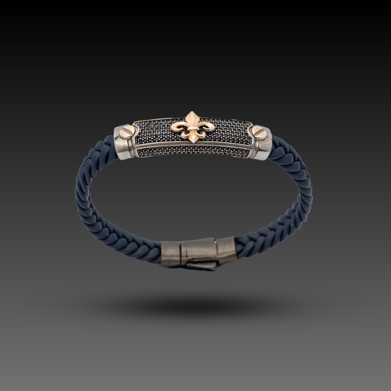 Erkek Lys Noir Bileklik, 0,68 gram ve özenli işçilikle Altın Erkek Bileklik’in günlük ve özel kullanıma uygun bir Goldium modelidir.