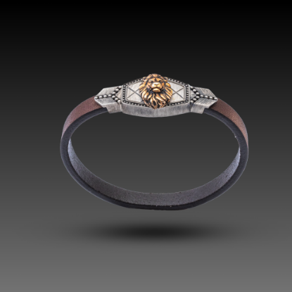 Erkek Lion Lock Bileklik, 1,3 gram ve özenli işçilikle Altın Erkek Bileklik’in günlük ve özel kullanıma uygun bir Goldium modelidir.