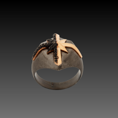 Erkek Altın Eclectic Star Yüzük, 1,57 gram ve özenli işçilikle Altın Erkek Yüzük’in günlük ve özel kullanıma uygun bir Goldium modelidir.