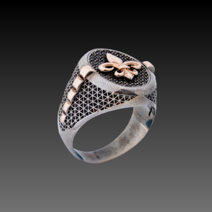 Erkek Altın Fleu Yüzük, 0,7 gram olup Altın Erkek Yüzük modellerinden biridir. Ağırlığı ve zarif tasarımıyla stilinizi tamamlar.