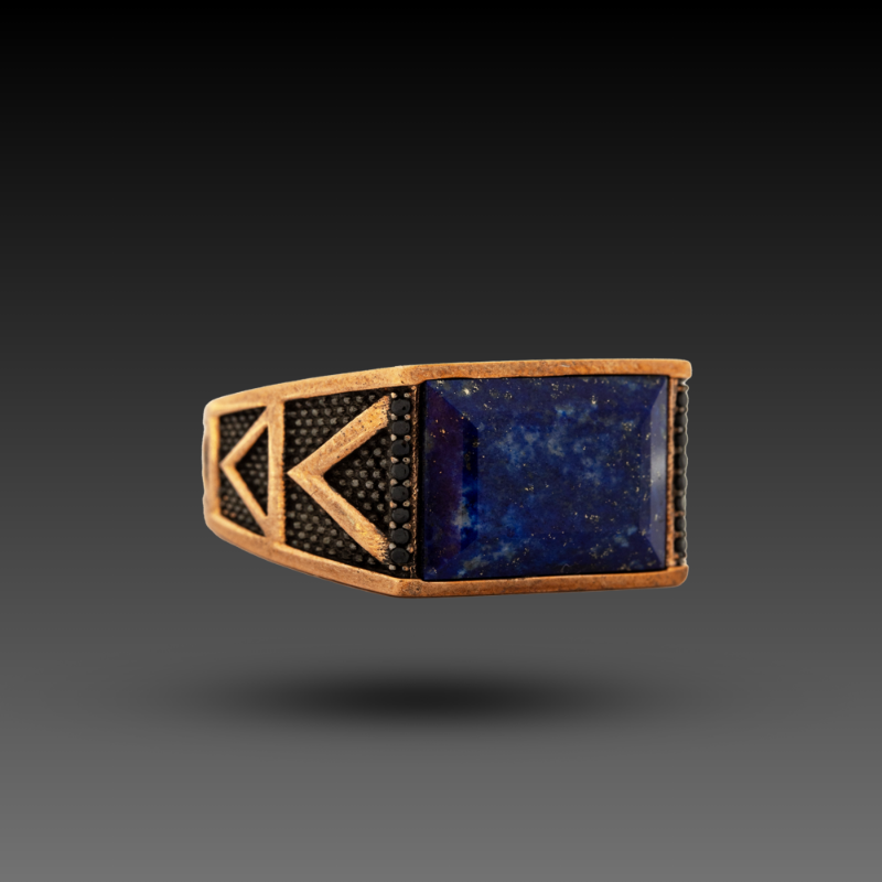 Erkek Altın Marron Yüzük, 8,04 gram, Goldium ustalığı ve Altın Erkek Yüzük modeli ile uzun ömürlü kullanım sağlar.