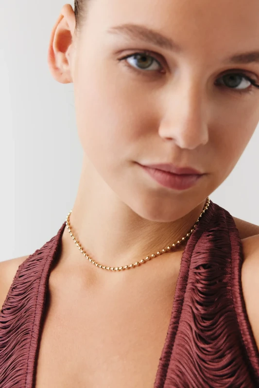 Ultra Minimal Top Choker resmi