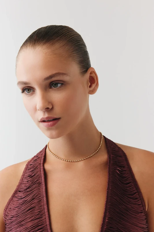 Ultra Minimal Top Choker resmi