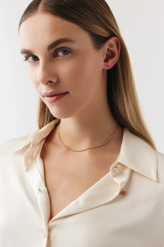 Minimal Toplar Choker resmi