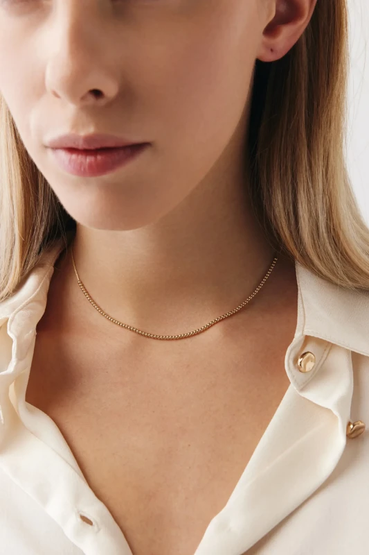 Minimal Toplar Choker resmi