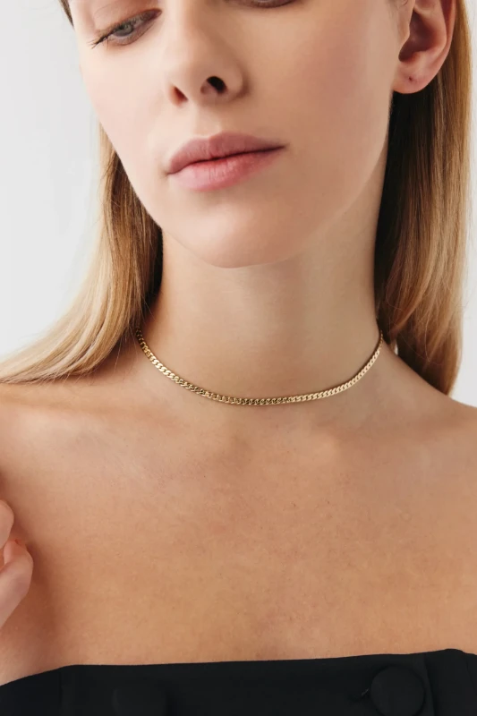 Ezme Zincir Choker resmi