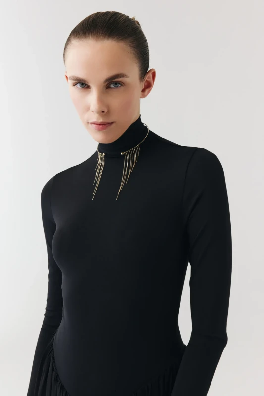 Işıltılı Zincir Diva Choker resmi