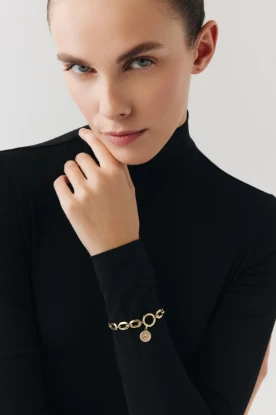 Lotus Charm Bileklik resmi