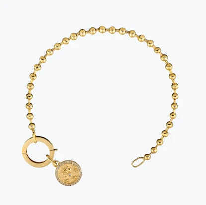 Lotus Charm Bileklik resmi