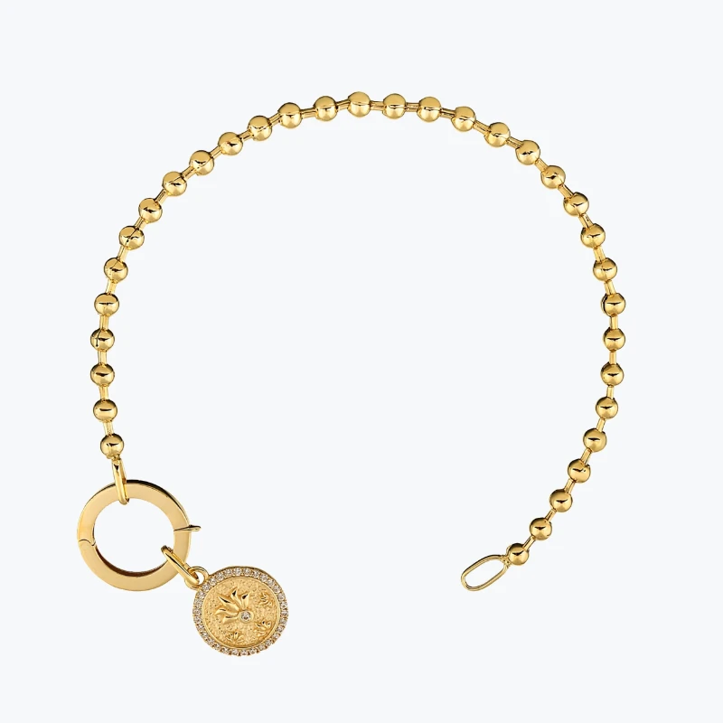 Lotus Charm Bileklik resmi
