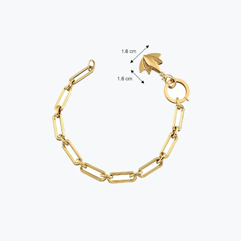 Lotus Charm Bileklik resmi