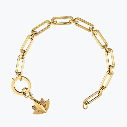 Lotus Charm Bileklik resmi