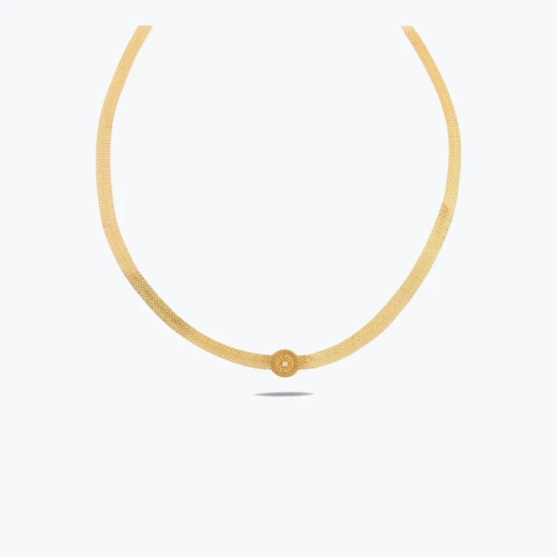 Göz Figür Choker resmi