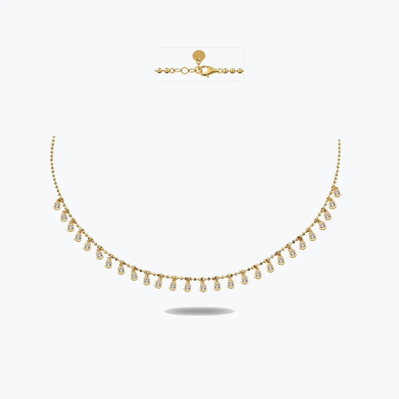 Minimal Işıl Choker resmi
