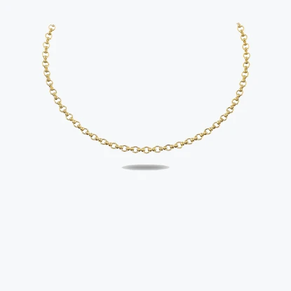 Sade Zincir Choker resmi