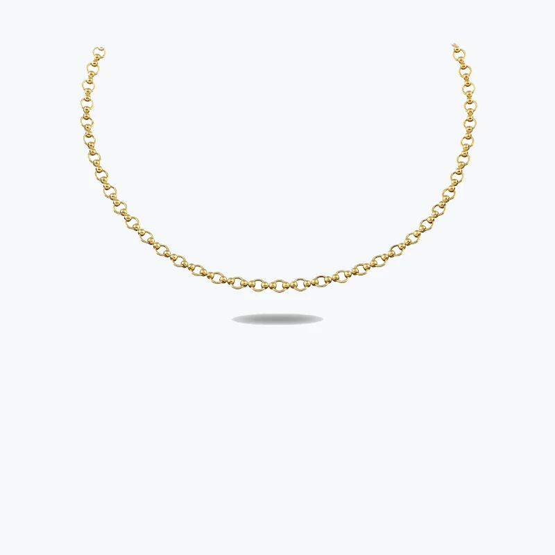 Sade Zincir Choker resmi