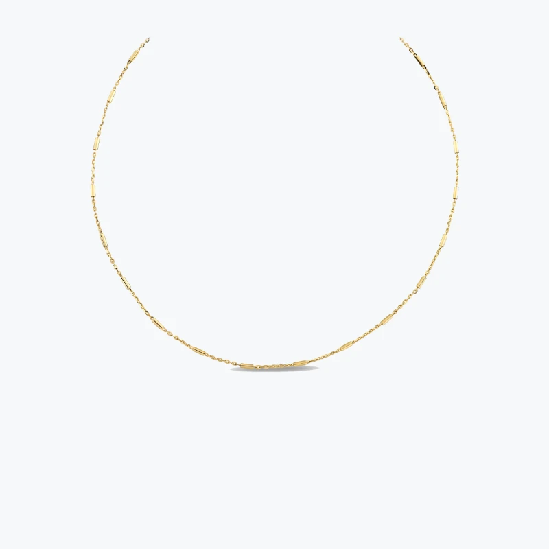 Minimal Çubuk Detay Choker resmi