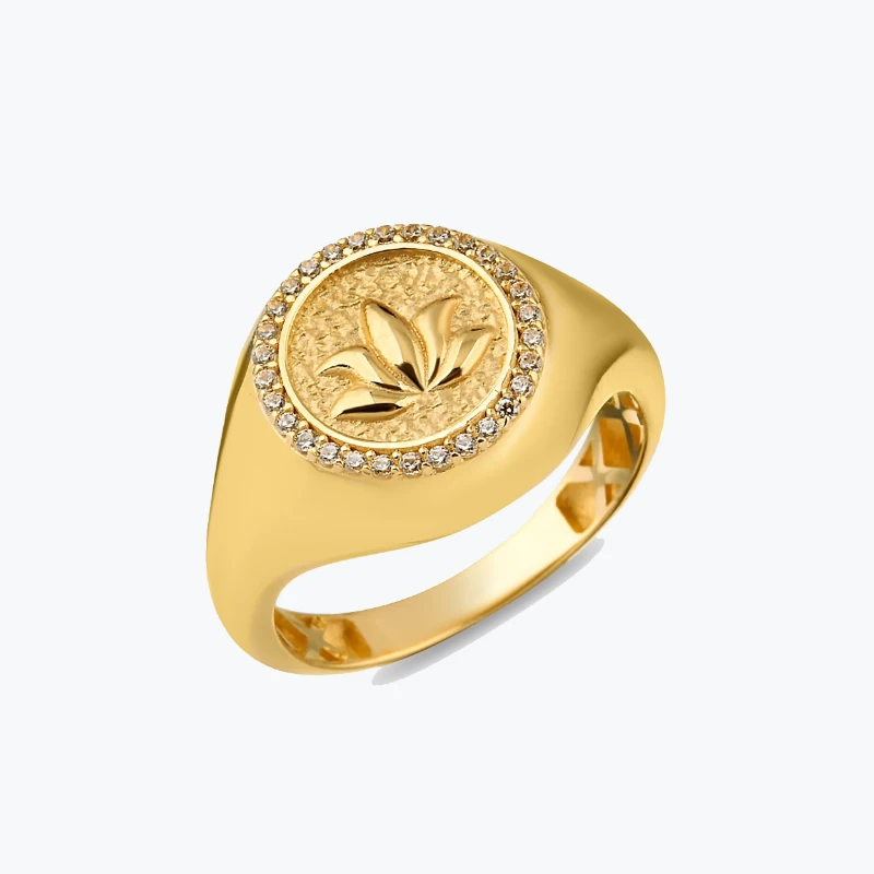 Lotus Damga Yüzük resmi