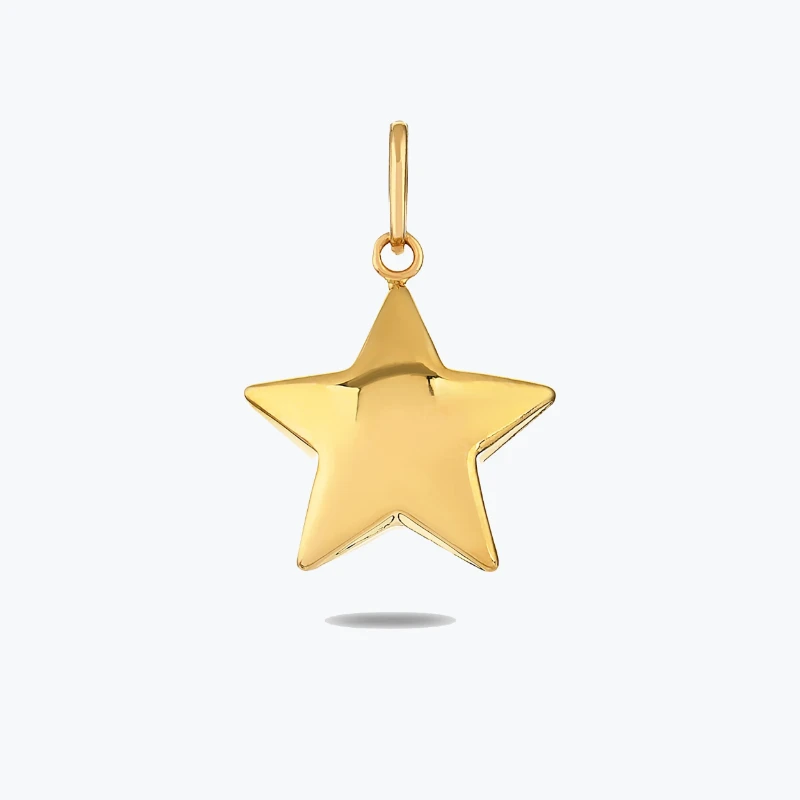Bomb Yıldız Kolye Charm resmi