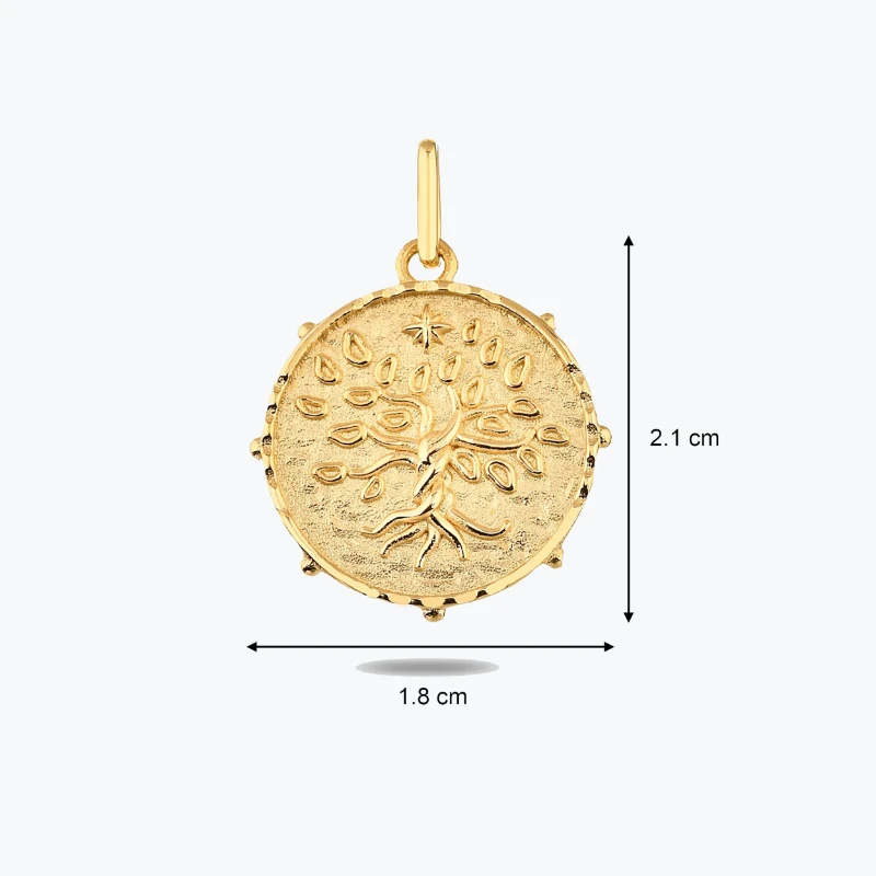 Hayat Ağacı Kolye Charm resmi