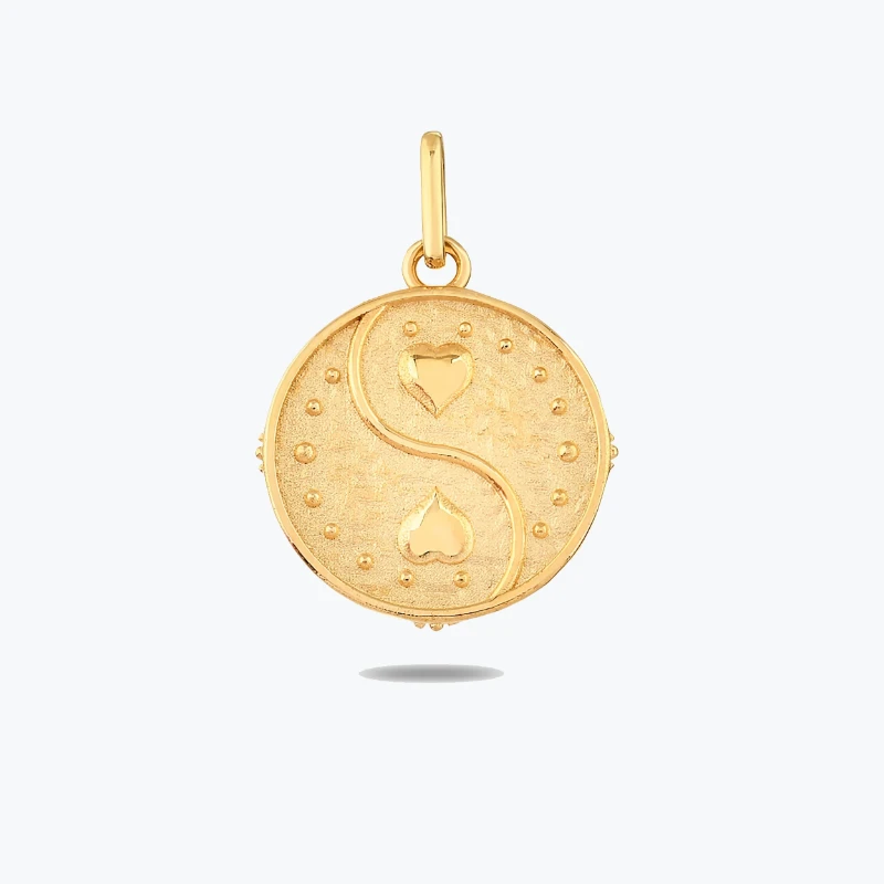 Kalpler Damga Kolye Charm resmi