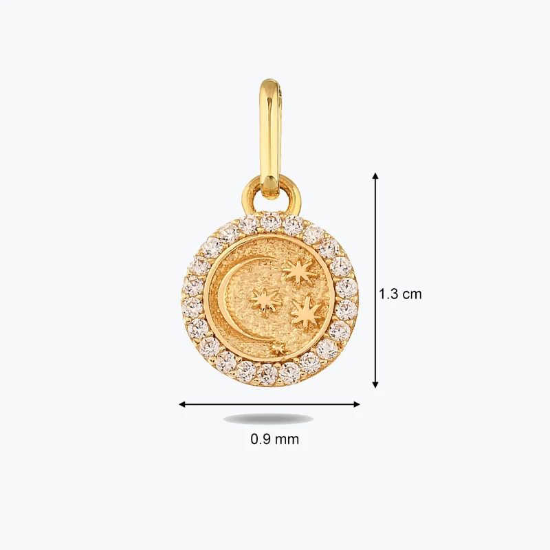 Gece Damga Bileklik Charm resmi
