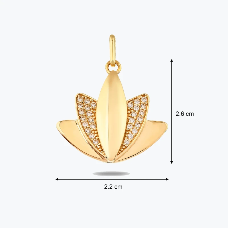 Lotus Kolye Charm resmi