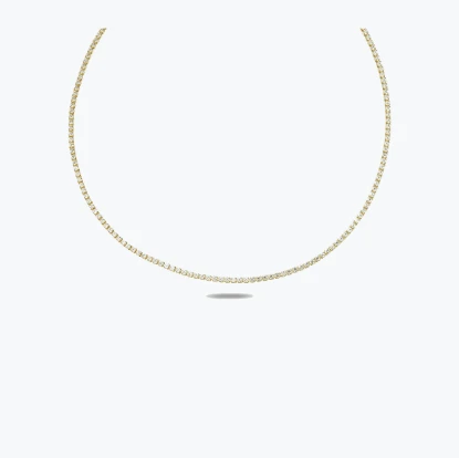 Altın Strong Shine Choker resmi