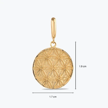 Yaşam Çiçeği Charm resmi