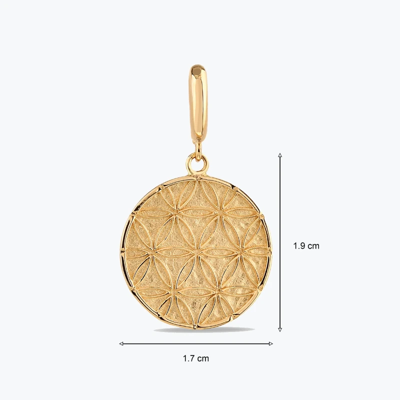 Yaşam Çiçeği Charm resmi