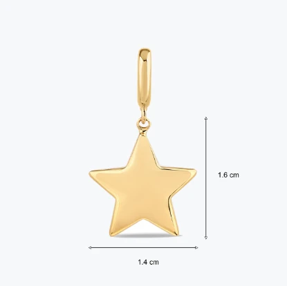bomb yıldız charm resmi