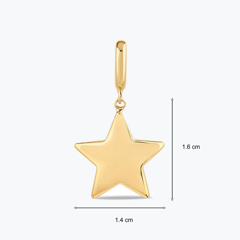 bomb yıldız charm resmi