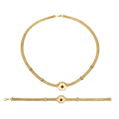 14 Ayar Altın Tasarım Set resmi